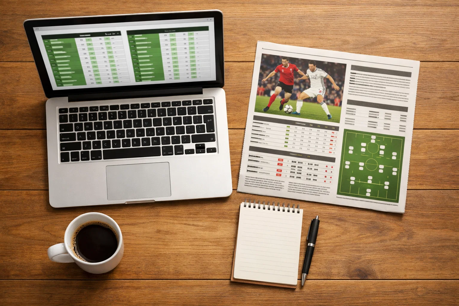 Pantalla de ordenador mostrando diferentes mercados de apuestas de fútbol con cuotas en directo